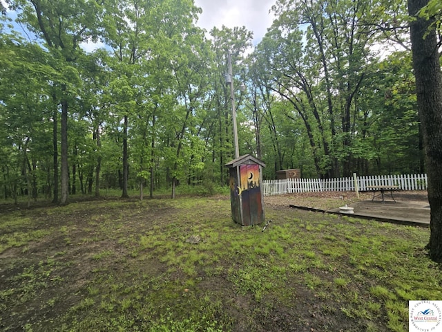 27349 Karrs Ave, Warsaw, MO 65355 - view of yard with fence