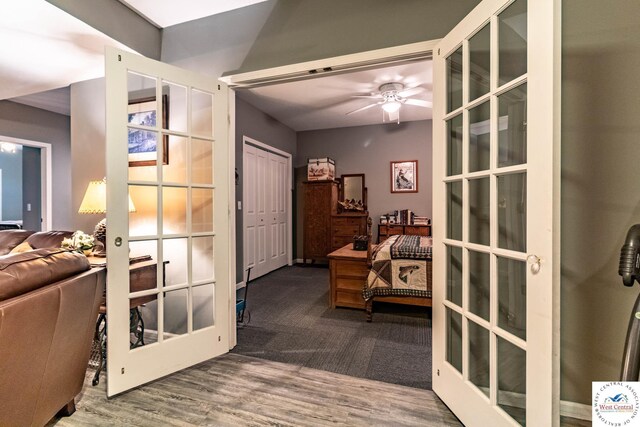 25733 Macks Ave, Warsaw, MO 65355 - interior space with wood finished floors and french doors