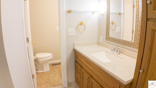 1903 E Alfresco St, Clinton, MO 64735 - bathroom with vanity and tile patterned floors