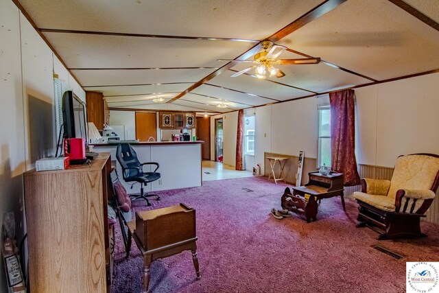 386 SE 1151st Rd, Clinton, MO 64735 - bedroom featuring vaulted ceiling and carpet floors
