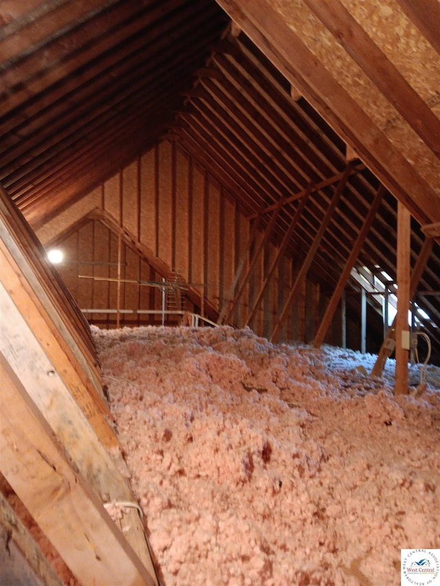 1766 NW M Hwy, Clinton, MO 64735 - view of unfinished attic