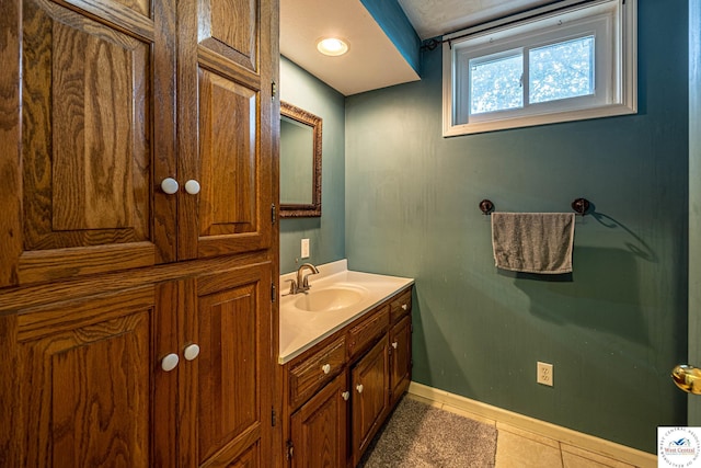 1766 NW M Hwy, Clinton, MO 64735 - bathroom featuring vanity and tile patterned flooring