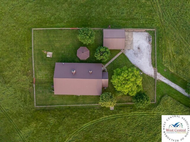 662 W 6th St, Schell City, MO 64783 - bird's eye view