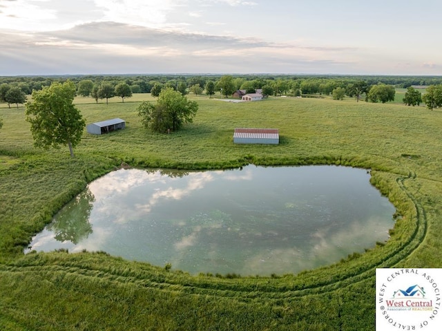 662 W 6th St, Schell City, MO 64783 - view of rural area featuring a nearby body of water