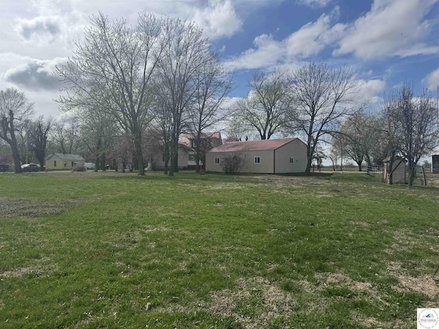 view of yard