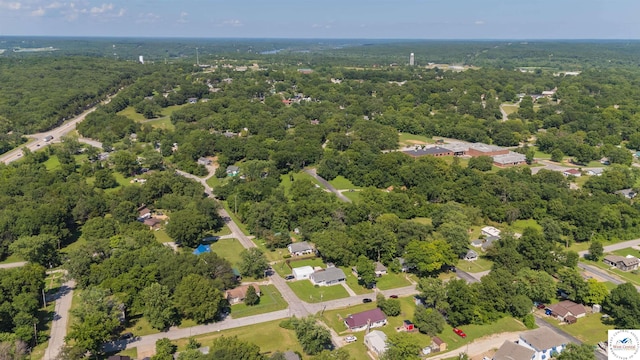 416 W Osage St, Warsaw, MO 65355 - drone / aerial view of a heavily wooded area