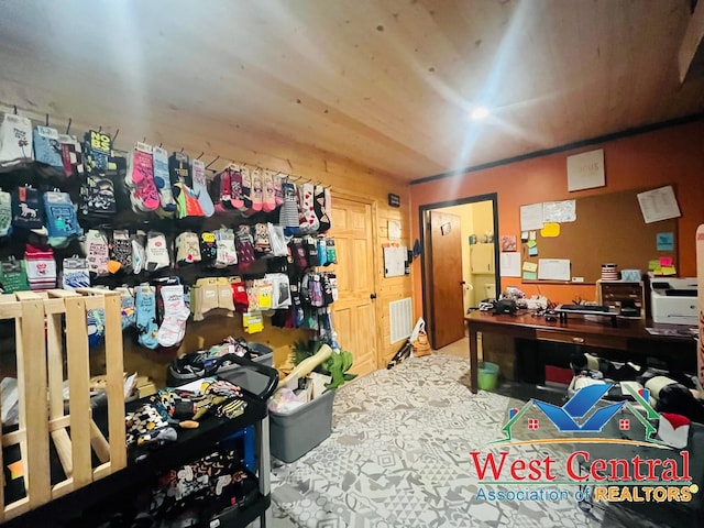104 E Main St, Cole Camp, MO 65325 - home office with visible vents