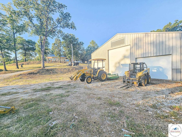 view of outbuilding with an outbuilding