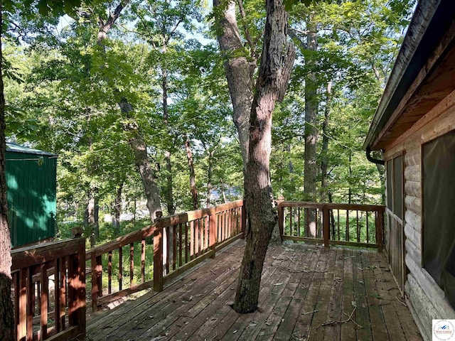 23651 Pifer St, Warsaw, MO 65355 - view of wooden terrace
