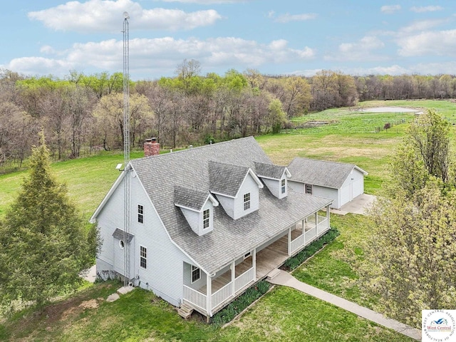 29950 Binder Rd, Green Ridge, MO 65332 - aerial view of property and surrounding area