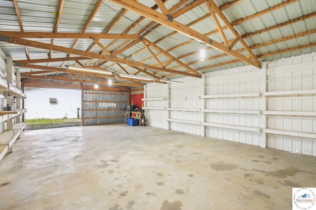 29950 Binder Rd, Green Ridge, MO 65332 - garage featuring metal wall
