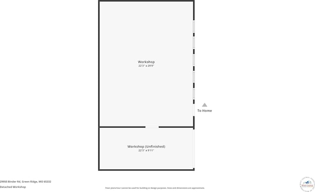 29950 Binder Rd, Green Ridge, MO 65332 - floor plan / room layout