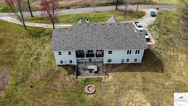 917 N Washboard Rd, Sibley, MO 64088 - view from above of property