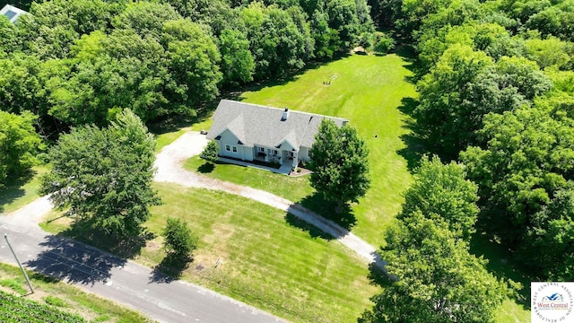 917 N Washboard Rd, Sibley, MO 64088 - aerial view of property and surrounding area