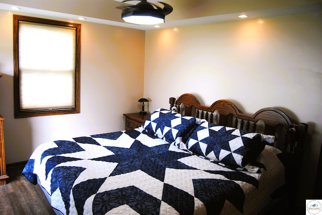 31150 Highview Rd, Edwards, MO 65326 - bedroom featuring wood finished floors and recessed lighting