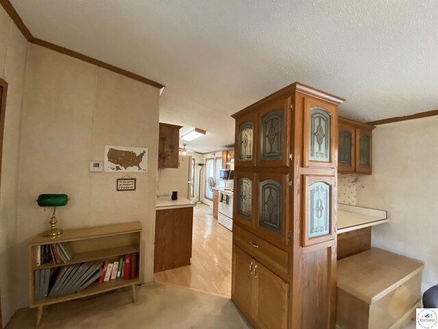 11371 Dawn Dr, Warsaw, MO 65355 - corridor featuring crown molding