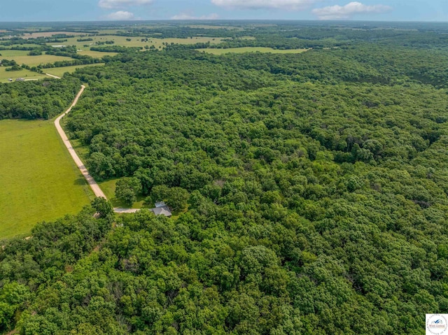 22756 Hickory Chapel Ave, Lincoln, MO 65338 - aerial view of a heavily wooded area