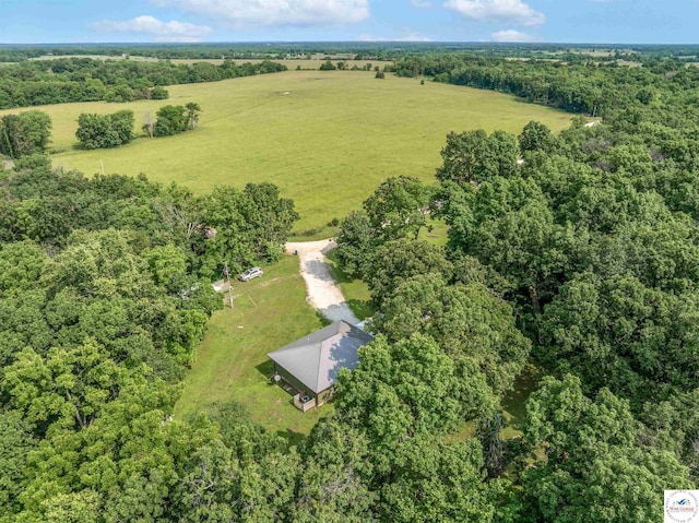 22756 Hickory Chapel Ave, Lincoln, MO 65338 - aerial view of a heavily wooded area