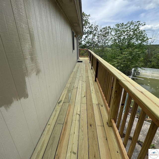 30342 Sassafras Dr, Warsaw, MO 65355 - view of wooden terrace