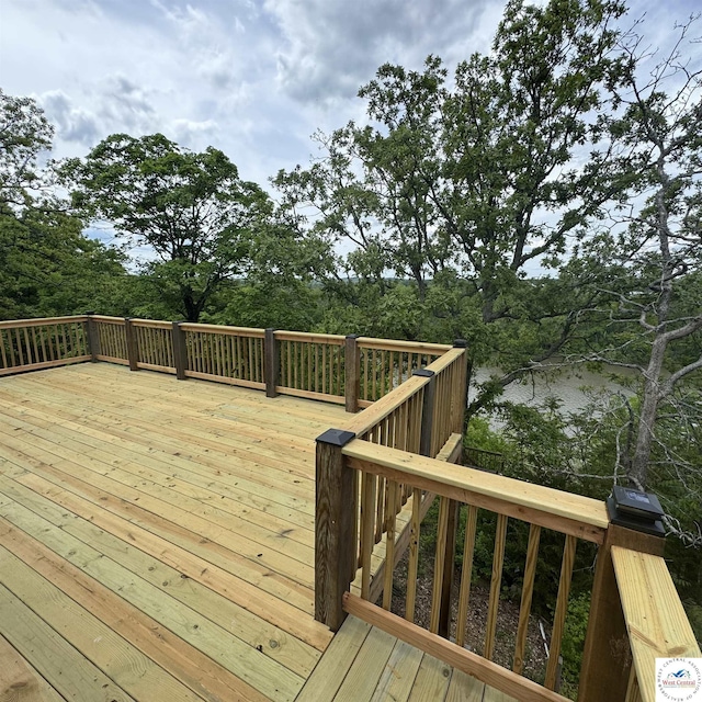 30342 Sassafras Dr, Warsaw, MO 65355 - view of wooden terrace