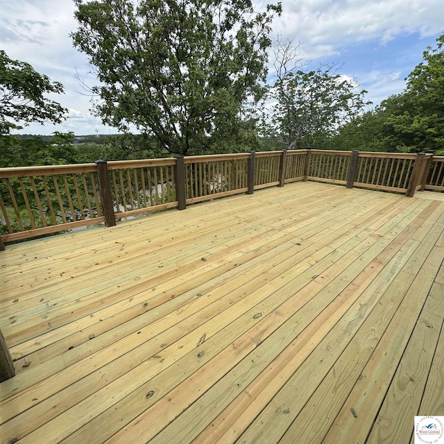 30342 Sassafras Dr, Warsaw, MO 65355 - view of wooden deck