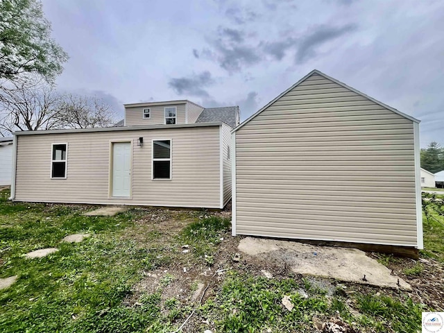 view of back of house