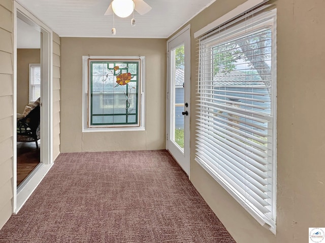 26684 Waterview Dr, Warsaw, MO 65355 - unfurnished sunroom featuring healthy amount of natural light