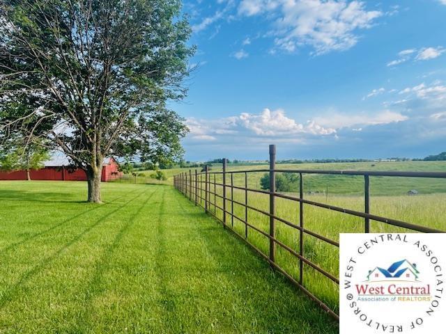 45869 E Hwy, Milan, MO 63556 - view of yard featuring a view of countryside