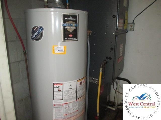 utilities with gas water heater