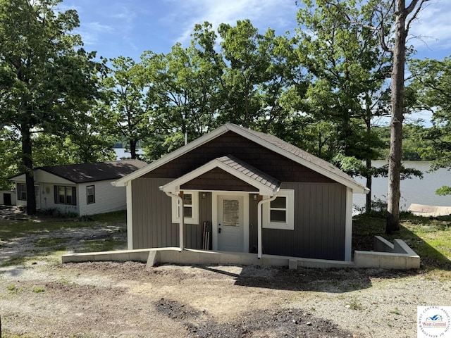view of bungalow