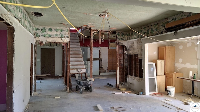 207 S Olive St, Calhoun, MO 65323 - interior space featuring stairway