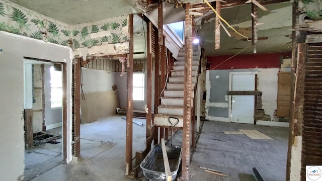 207 S Olive St, Calhoun, MO 65323 - misc room with stairway