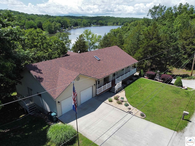 32291 Barclay Loop, Warsaw, MO 65355 - view of subject property featuring a heavily wooded area and a nearby body of water