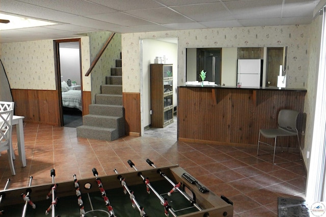 interior space with stairs