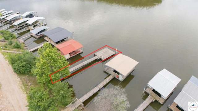 29193 Roundhouse Ave, Lincoln, MO 65338 - aerial view of property and surrounding area with a nearby body of water and property parcel outlined