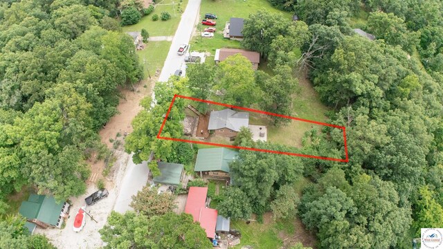 29193 Roundhouse Ave, Lincoln, MO 65338 - aerial view of property and surrounding area with property parcel outlined