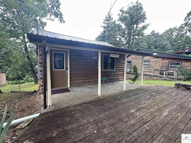 29193 Roundhouse Ave, Lincoln, MO 65338 - view of wooden terrace