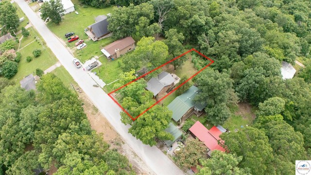 29193 Roundhouse Ave, Lincoln, MO 65338 - aerial view of property and surrounding area with property parcel outlined