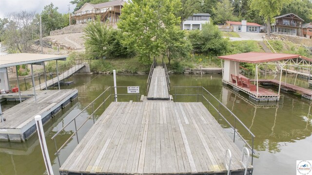 29193 Roundhouse Ave, Lincoln, MO 65338 - dock featuring a water view