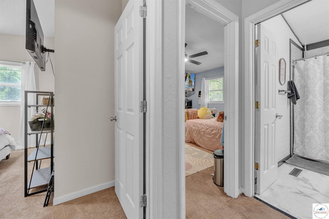 2510 Stephenson Ave, Sedalia, MO 65301 - hallway with carpet flooring and baseboards
