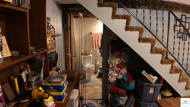 31560 Branch Ave, Warsaw, MO 65355 - interior space featuring stairway