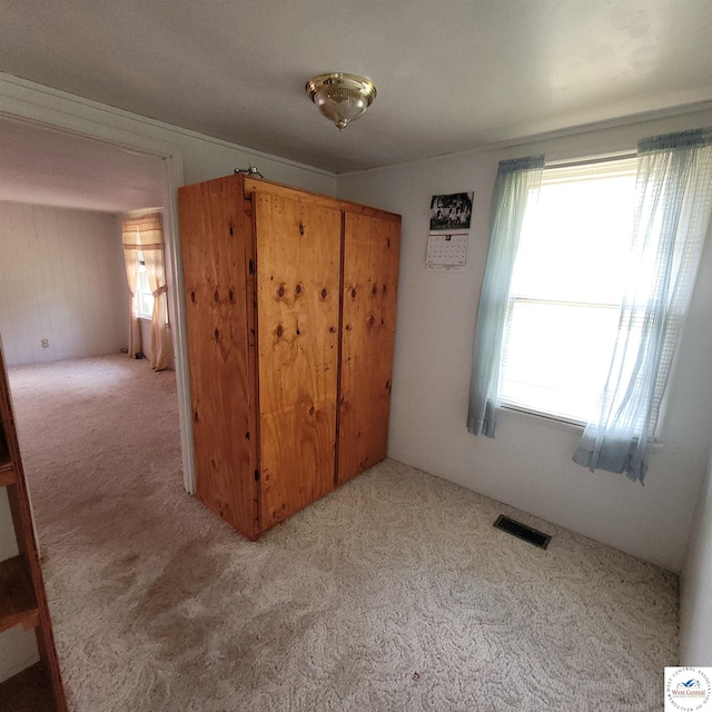unfurnished bedroom with carpet