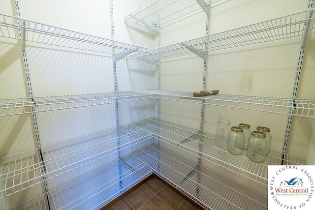 view of pantry