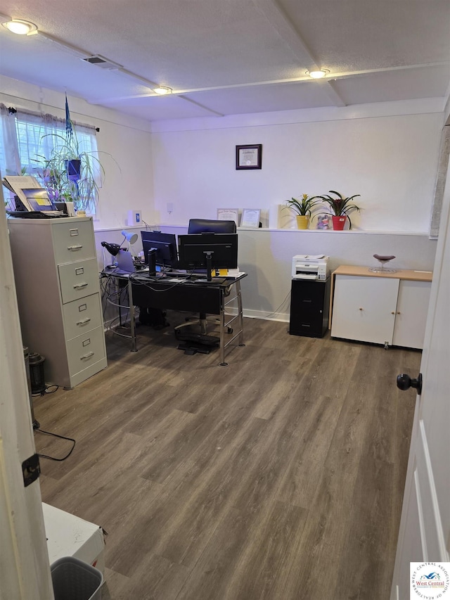 1010 NW Scenic Dr, Grain Valley, MO 64029 - office with wood finished floors