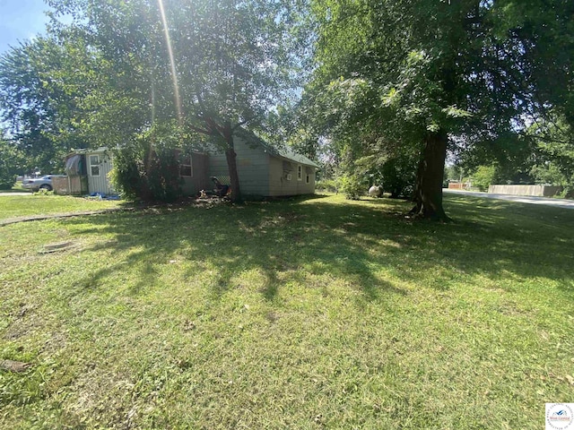 207 W 2nd St, Lowry City, MO 64763 - view of green lawn