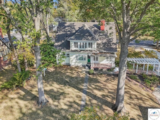 503 S 2nd St, Clinton, MO 64735 - view of front of house featuring a chimney