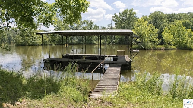 29139 Sandy Ln, Lincoln, MO 65338 - dock featuring a water view