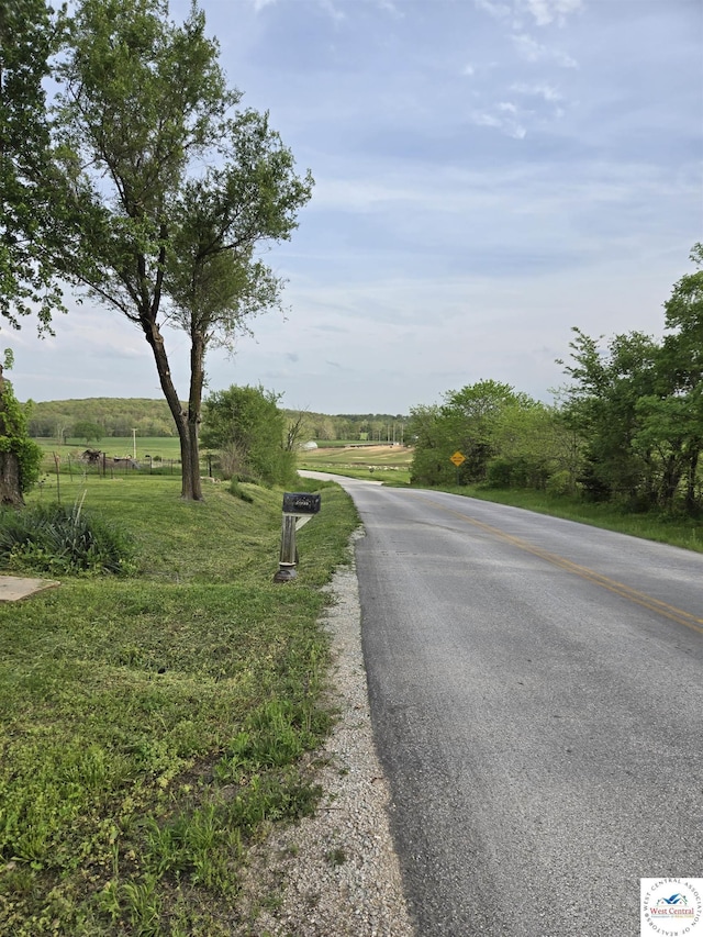 view of road