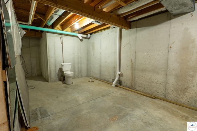 3375 Cedar St, Sedalia, MO 65301 - view of unfinished below grade area