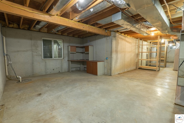 3375 Cedar St, Sedalia, MO 65301 - view of unfinished basement